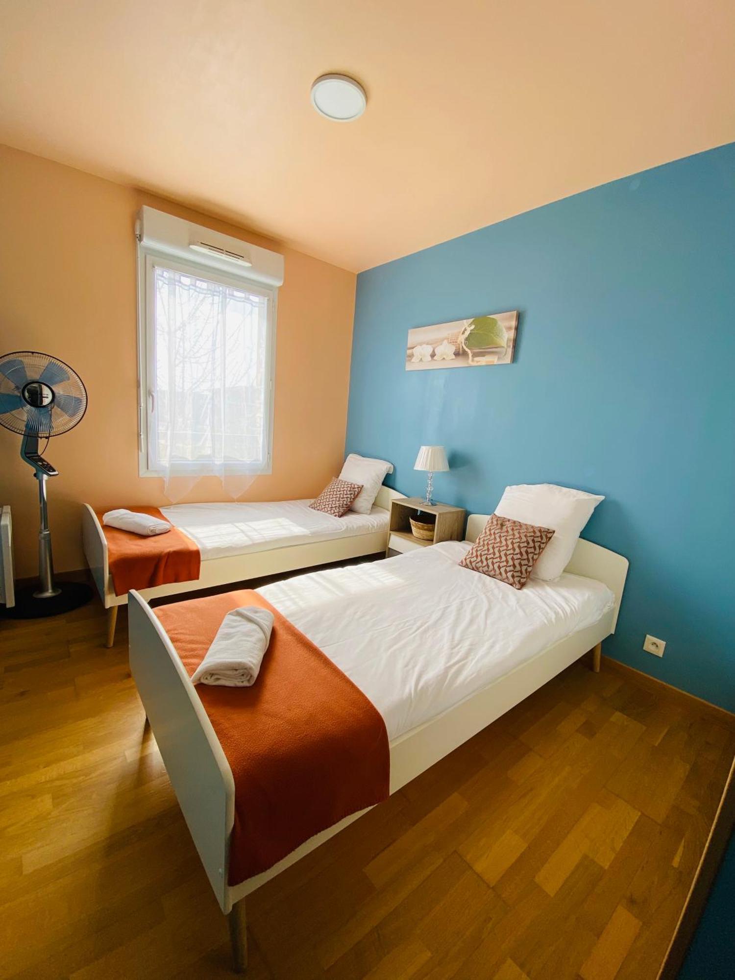 Charmant Appartement 3 Pieces Proche Rer & Disney Montévrain Eksteriør billede