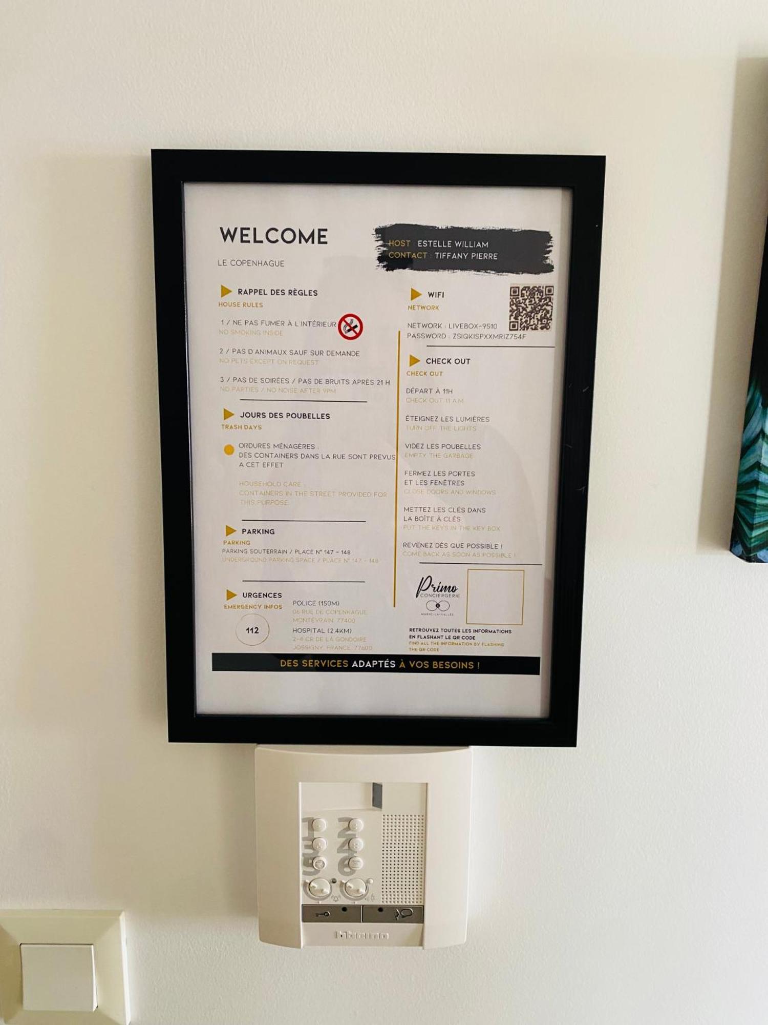Charmant Appartement 3 Pieces Proche Rer & Disney Montévrain Eksteriør billede